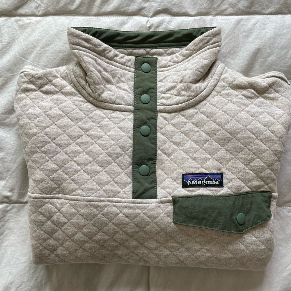 Patagonia Cotton Quilted Snap-T Pullover